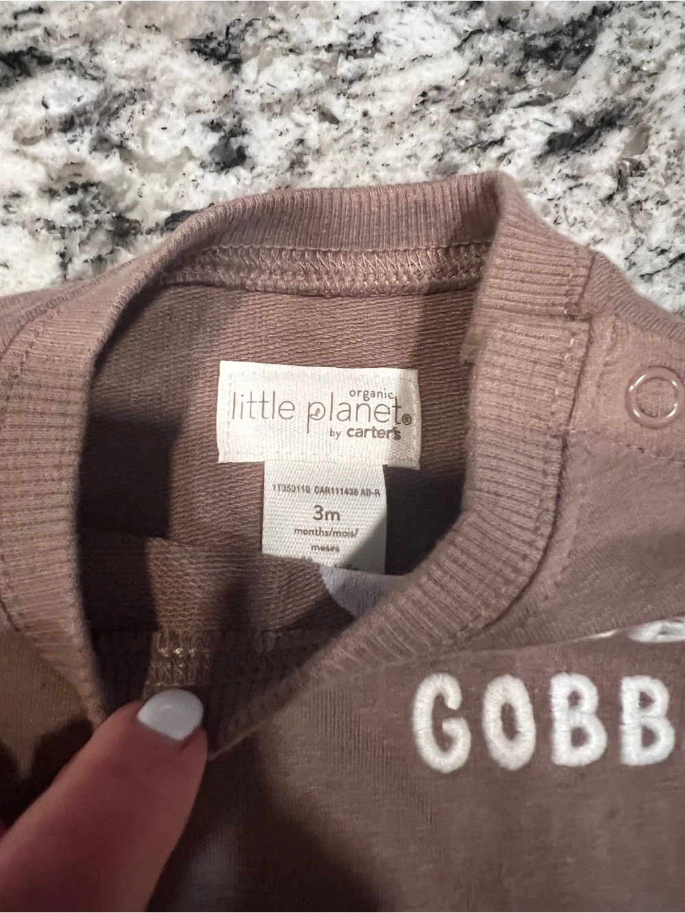 Little Planet & Baby Gear Thanksgiving Onesie Bundle | 3M | Gobble Gobble